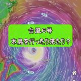 台風６号接近中！　既に本日３１日那覇行は午後から全便欠航、羽田も１５時過ぎが最終便です