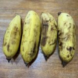 島バナナの追熟　石垣島ココツクファーム　何日くらいで黄色になるんだろ？